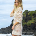 2017 conception de mode d&#39;été crochet creux femme sexy robe de plage